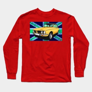 Geo3Doodles Triumph Dolomite Sprint Doodle. Long Sleeve T-Shirt